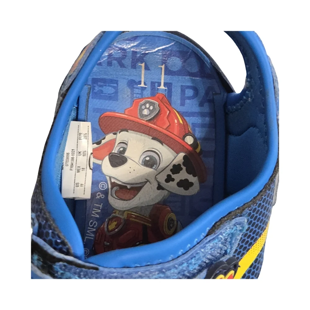 Paw Patrol Kids Shoes with Design Size 11